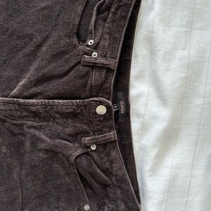 Quince Dark Brown Corduroy Pants
